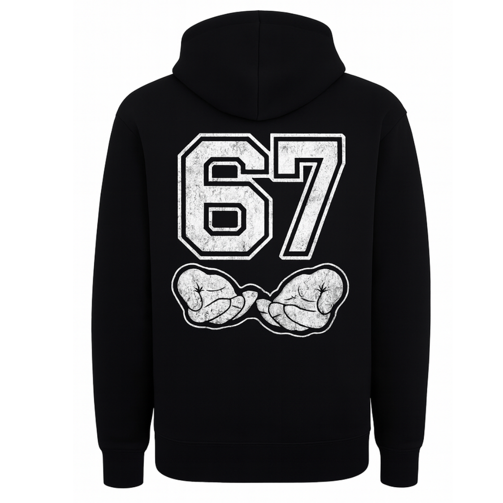 Black & White  67 Hoodie