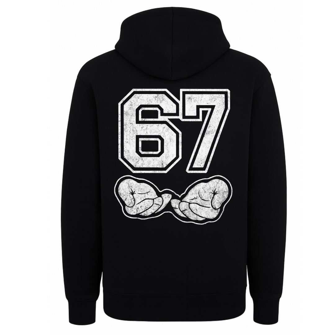 Black & White  67 Hoodie