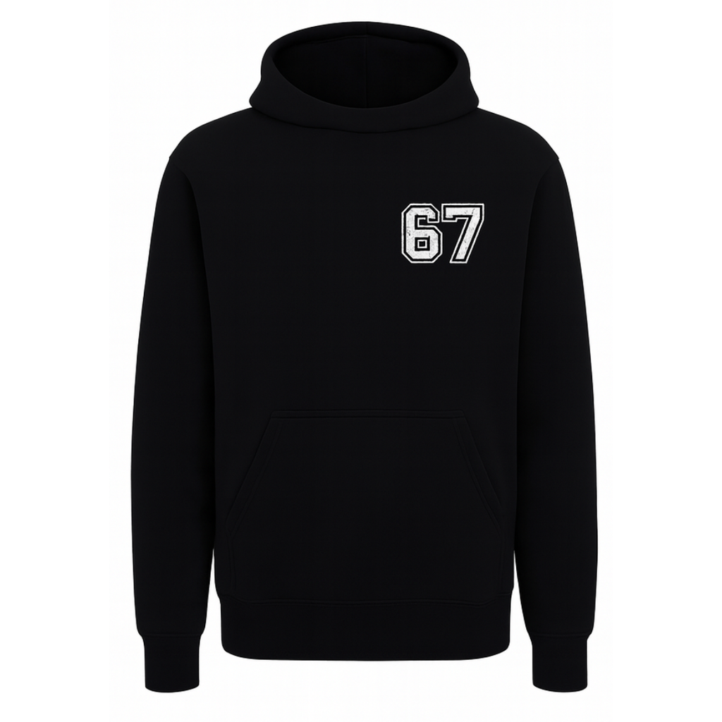 Black & White  67 Hoodie