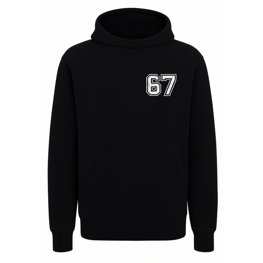 Black & White  67 Hoodie